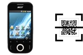 Comment lire les codes QR sur un Acer beTouch E110 ?