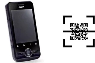 Comment lire les codes QR sur un Acer beTouch E120 ?