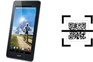 Comment lire les codes QR sur un Acer Iconia Tab 7 A1-713HD ?