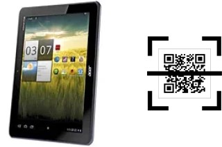 Comment lire les codes QR sur un Acer Iconia Tab A200 ?