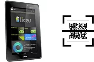 Comment lire les codes QR sur un Acer Iconia Tab A110 ?