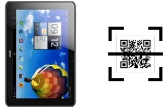 Comment lire les codes QR sur un Acer Iconia Tab A510 ?