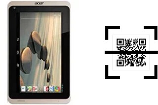 Comment lire les codes QR sur un Acer Iconia B1-720 ?