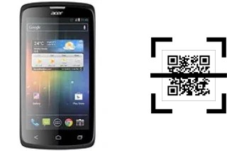 Comment lire les codes QR sur un Acer Liquid C1 ?