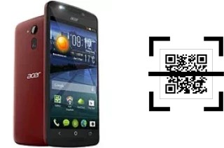 Comment lire les codes QR sur un Acer Liquid E700 ?