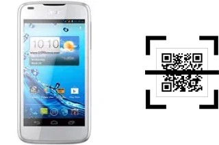 Comment lire les codes QR sur un Acer Liquid Gallant Duo ?