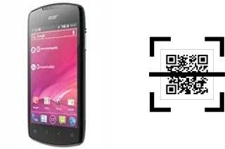 Comment lire les codes QR sur un Acer Liquid Glow E330 ?