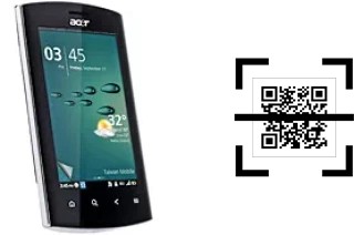 Comment lire les codes QR sur un Acer Liquid mt ?