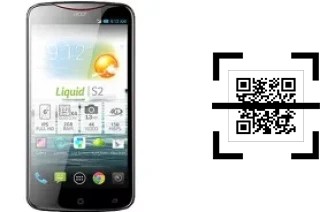 Comment lire les codes QR sur un Acer Liquid S2 ?