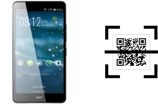 Comment lire les codes QR sur un Acer Liquid X1 ?