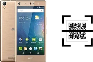 Comment lire les codes QR sur un Acer Liquid X2 ?