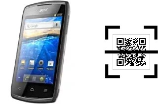 Comment lire les codes QR sur un Acer Liquid Z110 ?