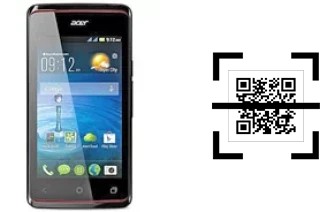 Comment lire les codes QR sur un Acer Liquid Z200 ?