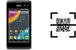 Comment lire les codes QR sur un Acer Liquid Z220 ?