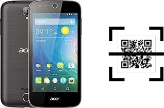 Comment lire les codes QR sur un Acer Liquid Z330 ?