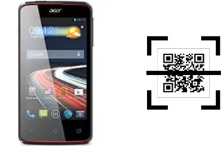 Comment lire les codes QR sur un Acer Liquid Z4 ?