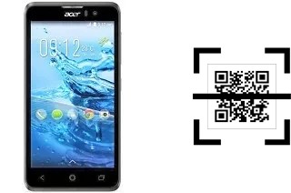 Comment lire les codes QR sur un Acer Liquid Z520 ?