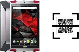 Comment lire les codes QR sur un Acer Predator 8 ?