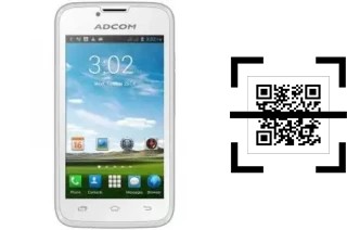 Comment lire les codes QR sur un Adcom A430 Plus ?