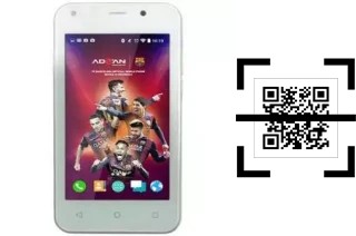 Comment lire les codes QR sur un Advan S4P ?