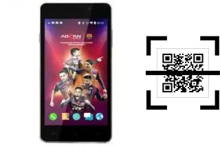 Comment lire les codes QR sur un Advan S50A ?