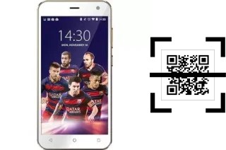 Comment lire les codes QR sur un Advan S50D ?