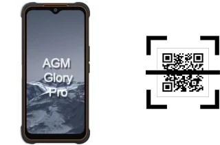 Comment lire les codes QR sur un AGM GLORY PRO ?