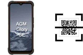 Comment lire les codes QR sur un AGM GLORY SE ?