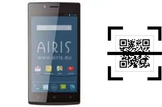 Comment lire les codes QR sur un Airis TM54QM ?