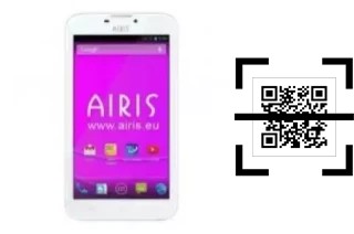 Comment lire les codes QR sur un Airis TM55SM White ?