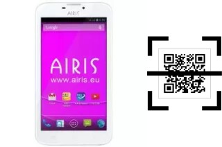 Comment lire les codes QR sur un Airis TM60D ?