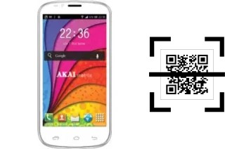 Comment lire les codes QR sur un Akai Aristo ?