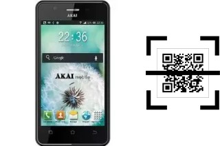 Comment lire les codes QR sur un Akai K40 ?