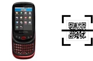 Comment lire les codes QR sur un alcatel OT-980 ?