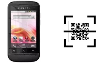 Comment lire les codes QR sur un alcatel OT-918 ?