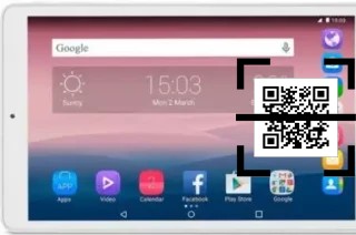 Comment lire les codes QR sur un Alcatel OneTouch Pixi 3 (10) ?