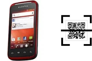 Comment lire les codes QR sur un alcatel OT-983 ?