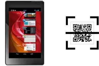 Comment lire les codes QR sur un alcatel One Touch Evo 7 HD ?