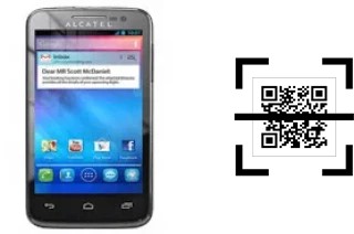 Comment lire les codes QR sur un alcatel One Touch M'Pop ?