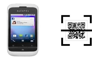 Comment lire les codes QR sur un alcatel OT-903 ?