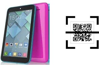 Comment lire les codes QR sur un alcatel Pixi 7 ?