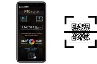 Comment lire les codes QR sur un Allview P10 Life ?