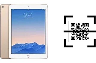 Comment lire les codes QR sur un Apple iPad Air 2 ?