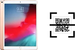 Comment lire les codes QR sur un Apple iPad Air (2019) ?