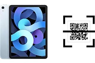 Comment lire les codes QR sur un Apple iPad Air (2020) ?