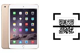 Comment lire les codes QR sur un Apple iPad mini 3 ?