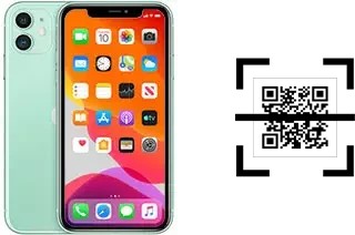 Comment lire les codes QR sur un Apple iPhone 11 ?