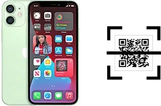 Comment lire les codes QR sur un Apple iPhone 12 mini ?