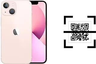 Comment lire les codes QR sur un Apple iPhone 13 mini ?