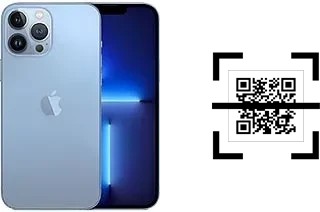 Comment lire les codes QR sur un Apple iPhone 13 Pro Max ?